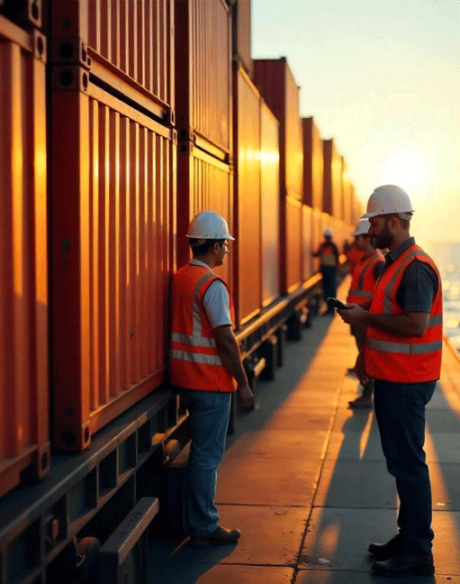 Global logistics presence and operational reach