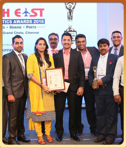 SECC awards 2016 event photos of Smart Marine Team