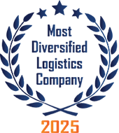 Logistics company award in the year 2025