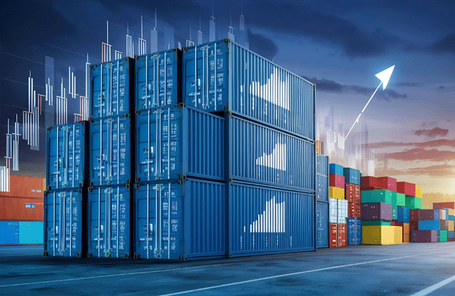 Container trading solving global supply chain imbalances in 2025