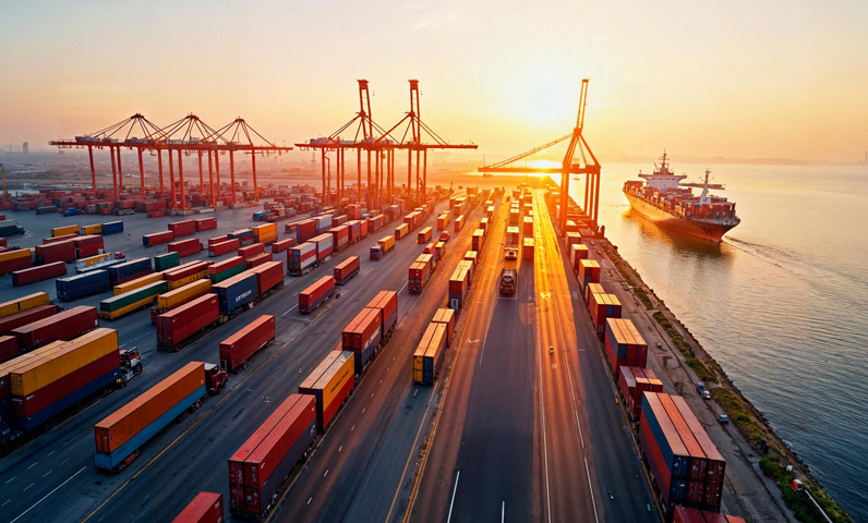 Sea freight container shipping services across key international markets