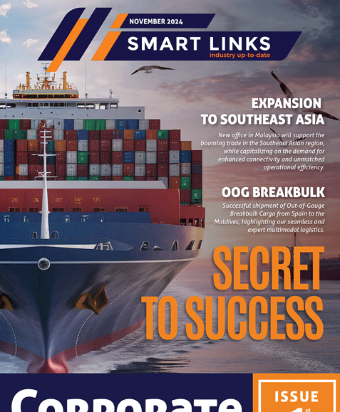 Smart Links logistics newsletter first edition