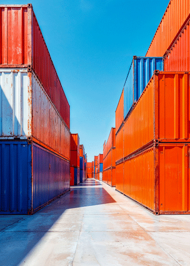 Sea freight container shipping services